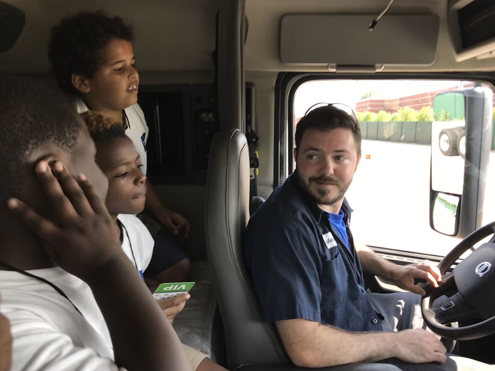 Students visit Volvo Group campus in Greensboro